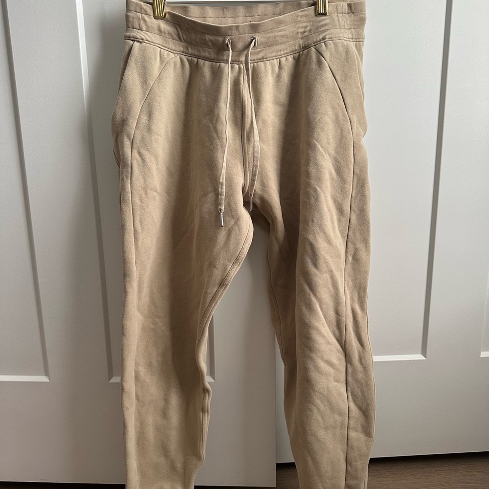Lululemon Tan Jogger Pants